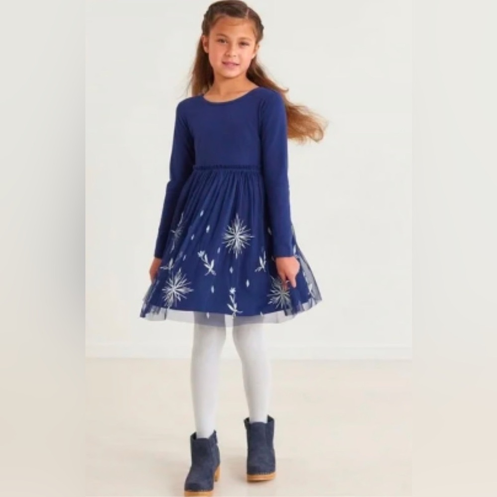 Hanna Andersson Disney Collection Elsa Dress 2T